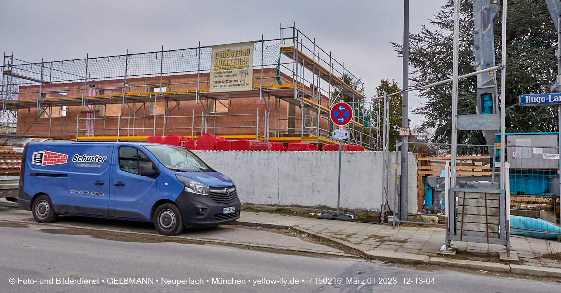 01.03.2023 - Baustelle an der Niederalmstraße 16